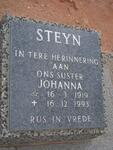 STEYN Johanna 1919-1993
