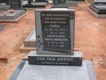 MERWE Chris, van der 1914-1997 & Hesta MOELICH 1917-2006
