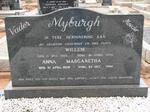 MYBURGH Willem 1904-1968 & Anna Margaretha 1909-1994