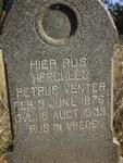 VENTER Hercules Petrus 1876-1939