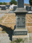 BASSON Willem J. & Sally 1892-1982