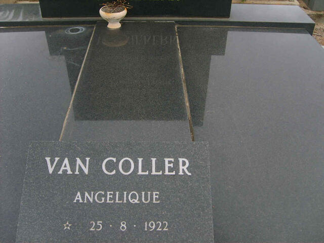 COLLER Angelique, van 1922-