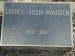 MALCOLM George 1890-1961