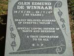 WINNAAR Glen Edmund, de 1949-2007