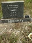 MBIRIMEY Edward 1958-1989