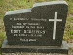 SCHEEPERS Boet 1945-1981