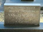 JAARSVELD Agatha Catharina, van 1899-1985