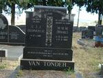 TONDER C.J.J., van 1919- & M.M.M. 1924-1982