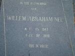 NEL Willem Abraham 1943-1998