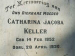 KELLER Catharina Jacoba 1852-1930