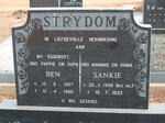 STRYDOM Ben 1907-1986 & Sankie NEL 1908-2003