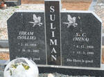 SULIMAN Ibram 1919-2002 & S.C. 1910-1999