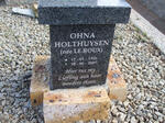 HOLTHUYSEN Ohna nee LE ROUX 1926-2007