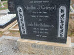 CRAFFORD Izak Bartholmeus 1860-1950 & Martha J. GRIESSEL 1862-1946