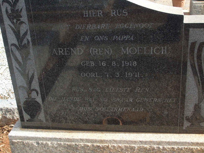 MOELICH Arend 1918-1971