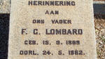 LOMBARD F.G. 1869-1962