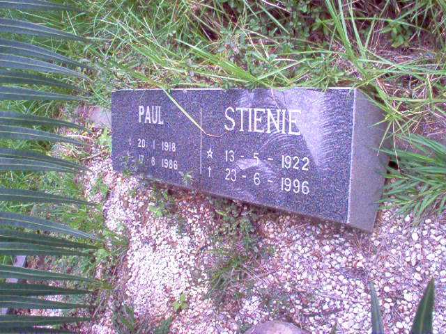 VORSTER Paul 1918-1986 & Stienie 1922-1996