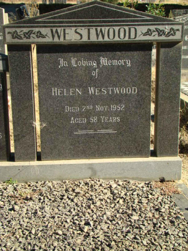 WESTWOOD Helen -1952