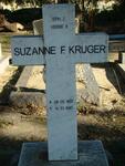 KRUGER Suzanne F. 1897-1993