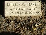 BANKS Ethel Rose 1913-1993