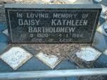 BARTHOLOMEW Daisy Kathleen 1900-1984