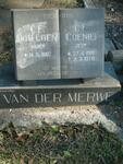 MERWE C.F., van der 1887- :: VAN DER  MERWE C.F. 1919-1978