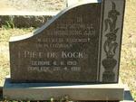 KOCK Piet, de 1913-1981