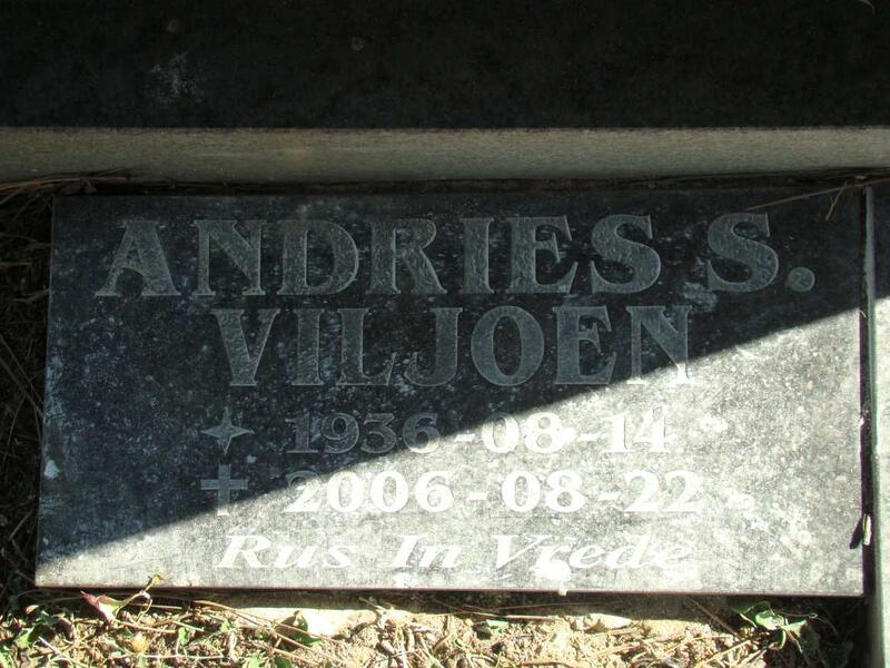 VILJOEN Andries S. 1936-2006