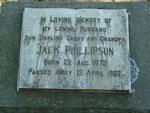 PHILLIPSON Jack 1873-1960