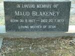 BLAKENEY Maud 1907-1973