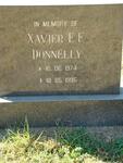 DONNELLY Xavier E.F. 1974-1995
