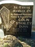 DUNN Colin Stanley 1951-2008