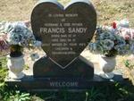 WELCOME Francis Sandy