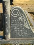 VENTER Maria neé SCHNETLER 1924-1988