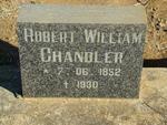 CHANDLER Robert William 1852-1930