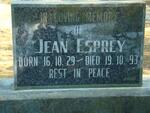 ESPREY Jean 1929-1993