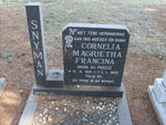 SNYMAN Cornelia Magrietha Francina nee DU PREEZ 1921-1983