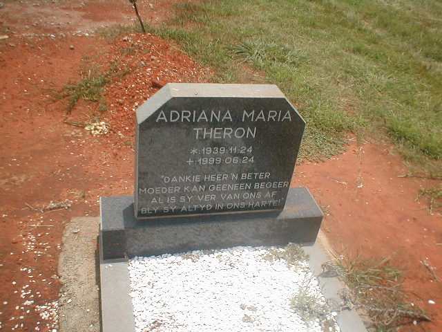 THERON Adriana Maria 1939-1999