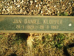 KLOPPER Jan Daniel 1929-1967
