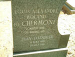 CHERMONT Louis Alexandre Roland, de 1916-1971 & Jean Elizabeth 1921-2001