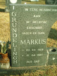 GRUNDELINGH Markus 1929-1987