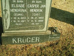 KRUGER Casper Jan Hendrik 1924-1999 & Elsabe Hendrina 1933-1987