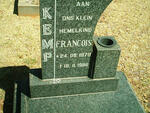 KEMP Francois 1979-1986