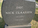 CLAASSEN Nick 1923-1979