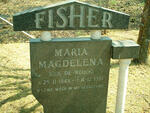 FISHER Maria Magdelena nee DE REUCK 1946-1981