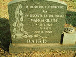 BAIRD Margarietha 1938-1977