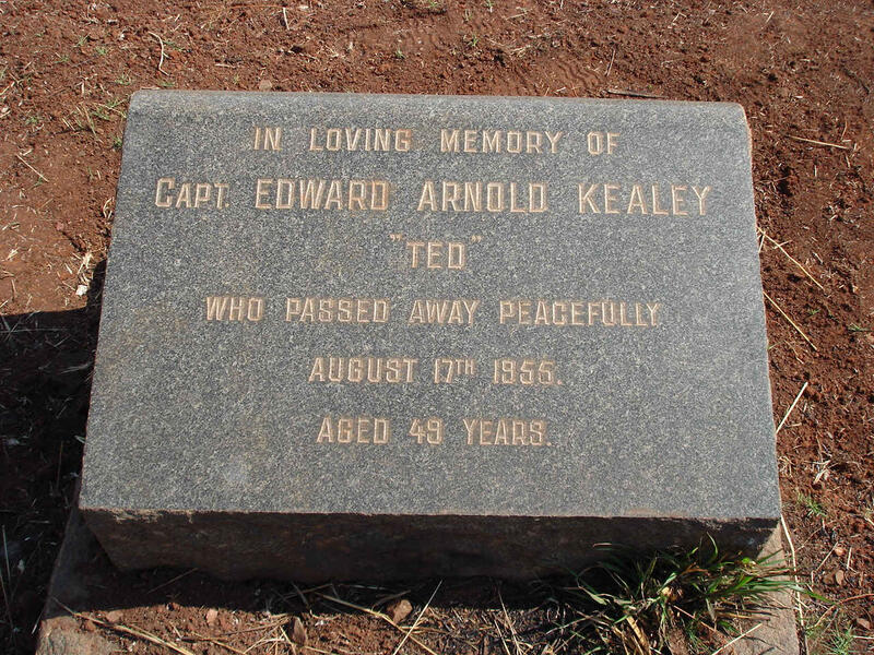 KEALEY Edward Arnold -1955