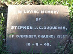 DUQUEMIN Stephen J.C. -1948