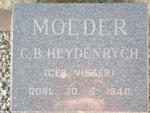 HEYDENRYCH C.B. nee VISSER  -1940