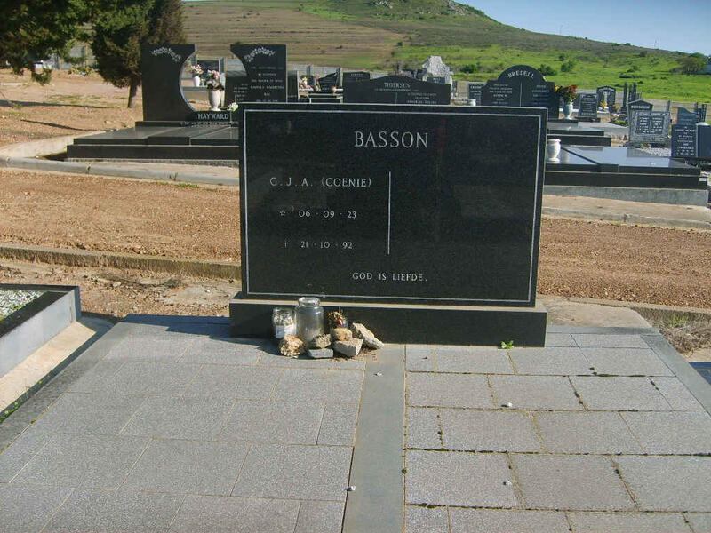BASSON C.J.A. 1923-1992